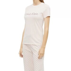 Calvin Klein Soft Pink Sleepwear Pajama Set